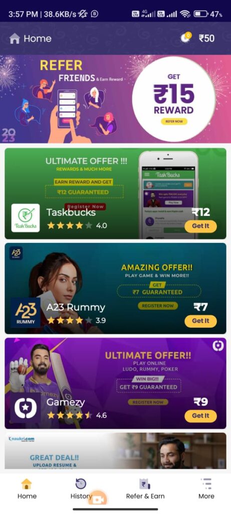 EarnEasy : Earn Cash in 24 hrs – Apps on Google Play